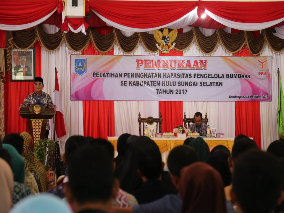 Pelatihan peningkatan Kapasitas Pengelola BUM Desa