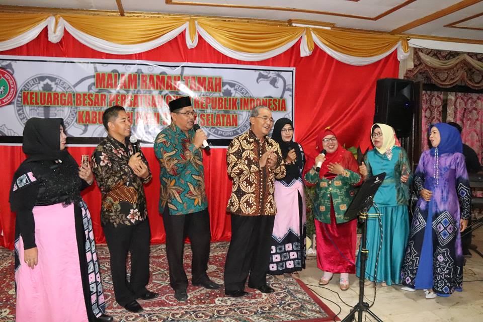 Malam Ramah Tamah Keluarga Besar Persatuan Guru Republik Indonesia Kabupaten Hulu Sungai Selatan