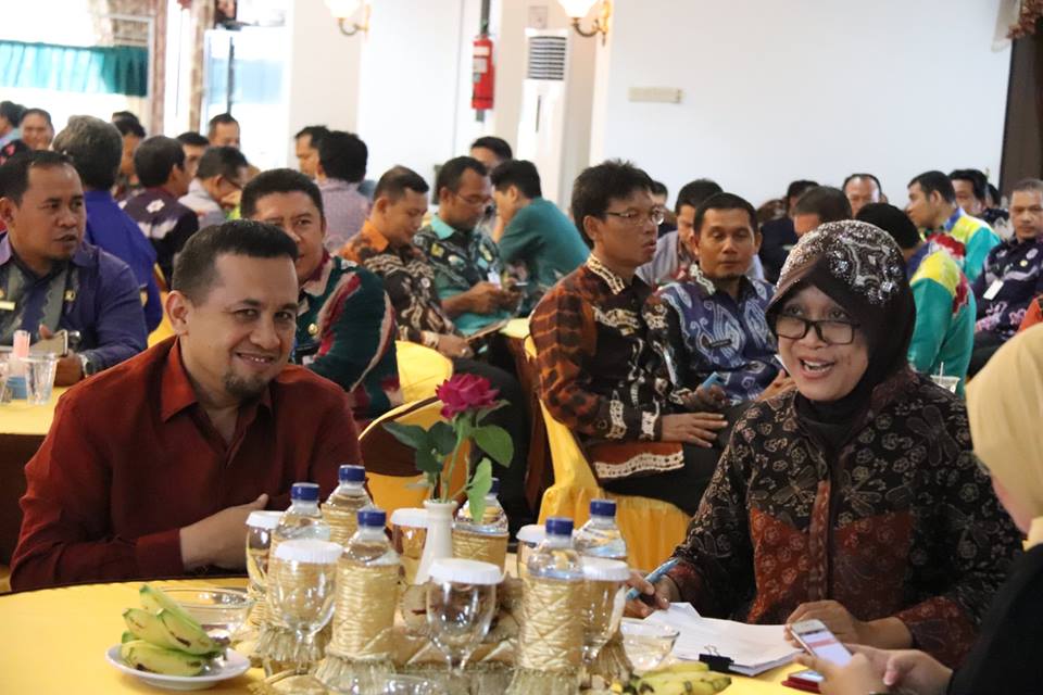 Wakil Bupati HSS H. Ardiansyah, S.Hut menghadiri “Acara Exit Briefing Pemeriksaan atas LKPD Pemkab