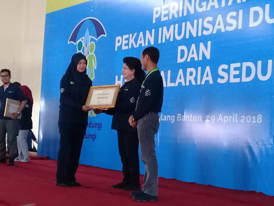 Kabupaten Hulu Sungai Selatan Dapatkan Penghargaan Sertifikasi Eliminasi Malaria Tahun 2018