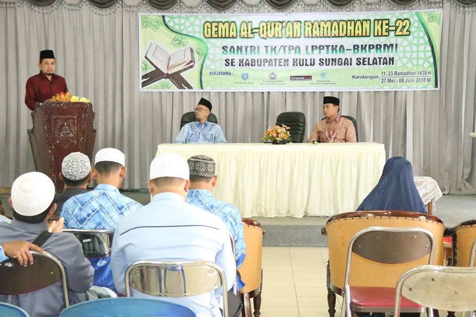 Gema AL-Qur’an Ramadhan ke 22 tahun 1439 H/2018 M