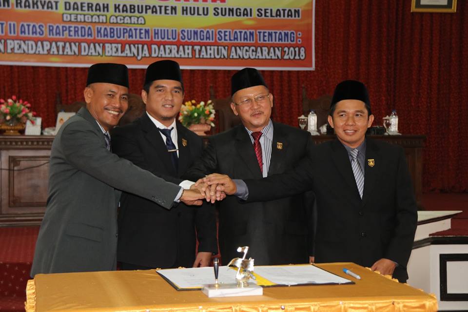 Pj.Bupati HSS Hadiri Kegiatan Rapat Paripurna DPRD HSS 2018