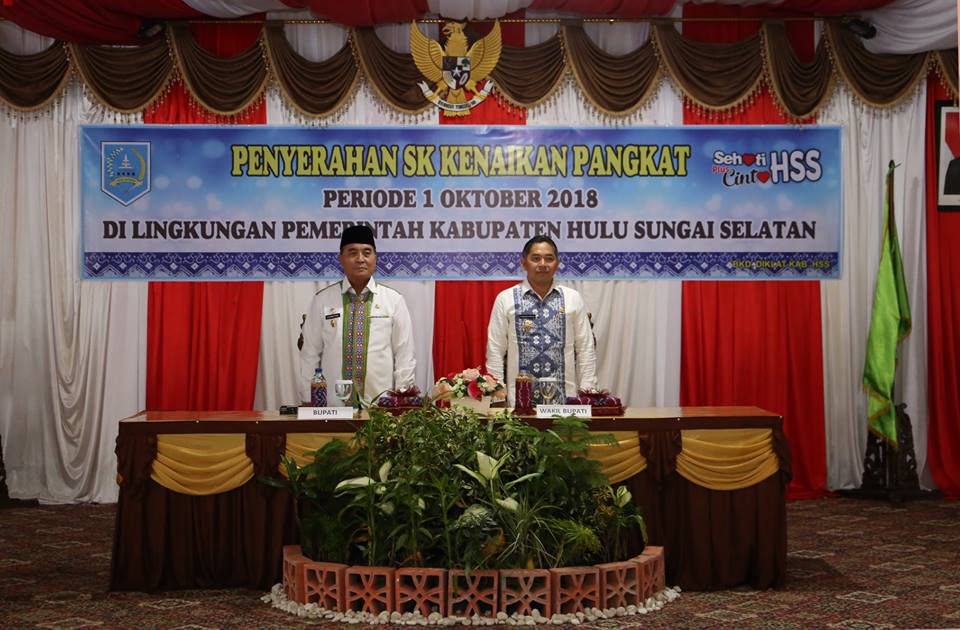 Penyerahan SK Kenaikan Pangkat Periode 1 Oktober 2018
