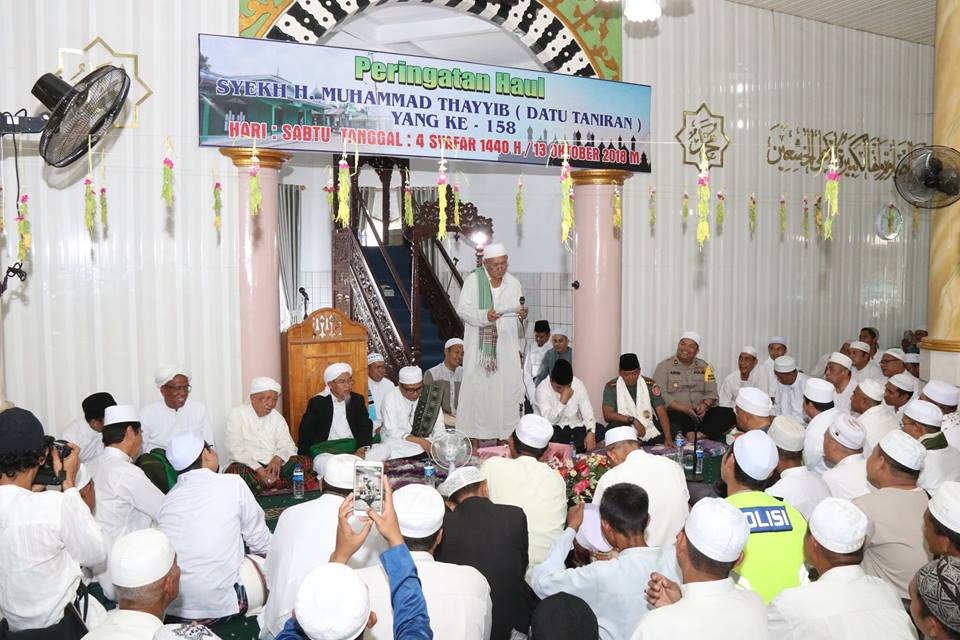 Bupati Hulu Sungai Selatan menghadiri Kegiatan “Haul Syekh H. Muhammad Thayyib (Datu Taniran) yang ke – 158”