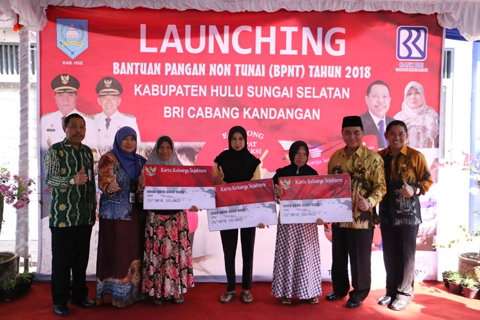 LAUNCHING BANTUAN PANGAN NON TUNAI (BPNT)