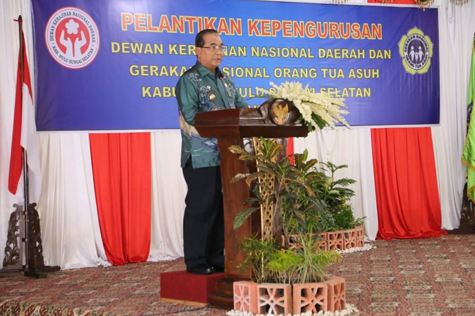 PELANTIKAN KEPENGURUSAN DEKRANASDA & GN-OTA HSS 2018 – 2023