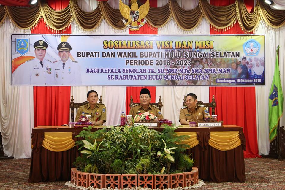 Sosialisasi Visi dan Misi Bupati dan Wakil Bupati Hulu Sungai Selatan