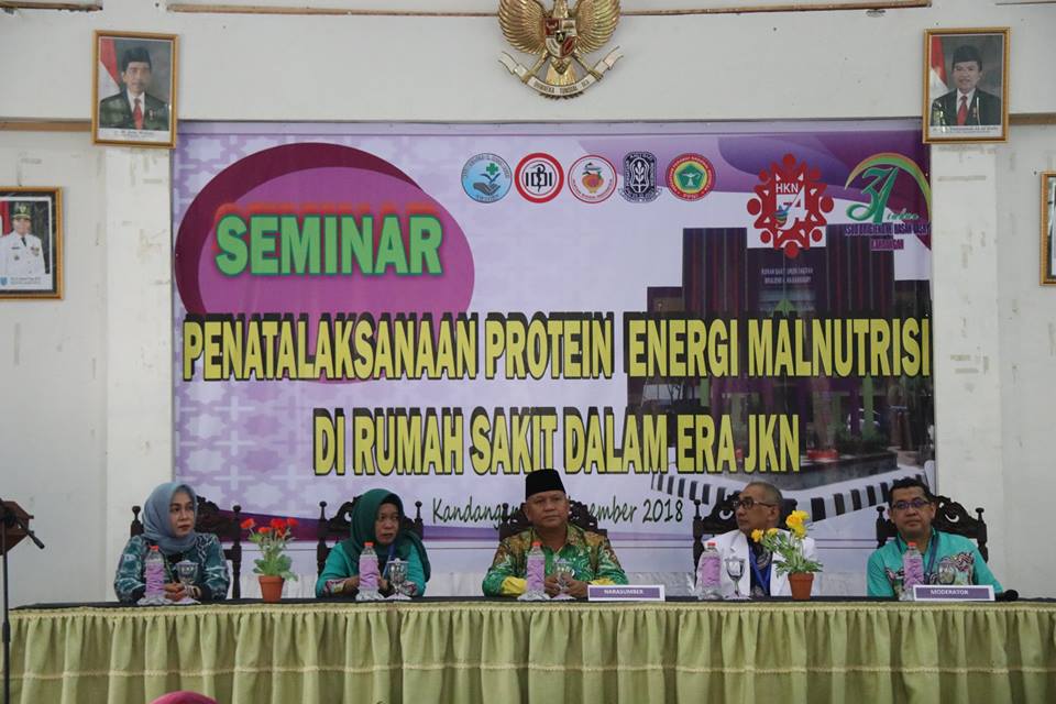 Seminar Laksanaan Protein Energy Malnutrisi di Rumah Sakit  dalam Era Jaminan Kesehatan Nasional