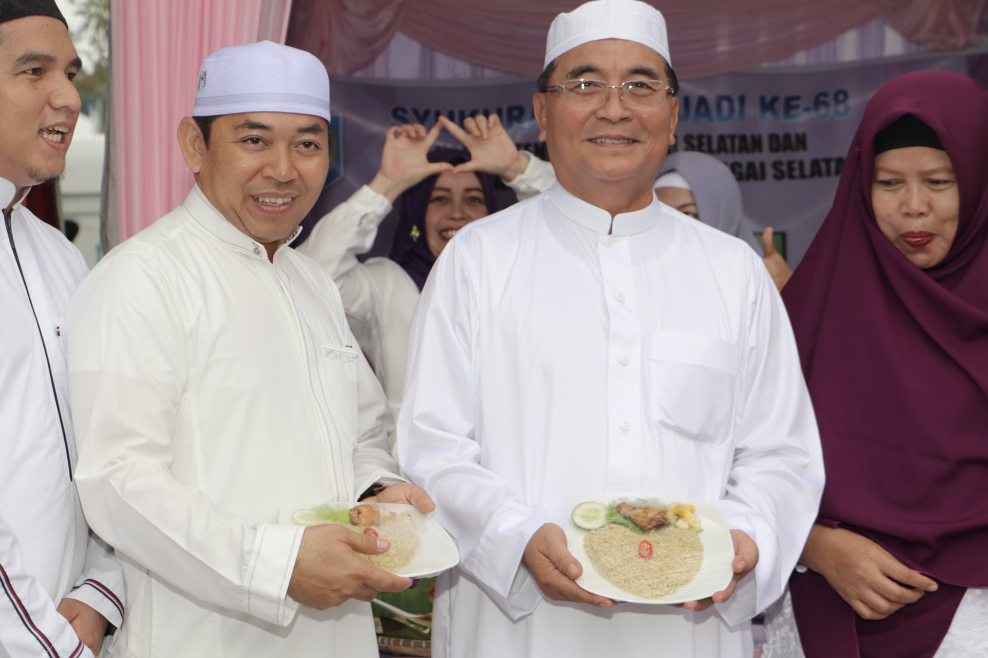 Makan Nasi Samin, Syukuran hari jadi ke-68 Kabupaten Hulu Sungai Selatan