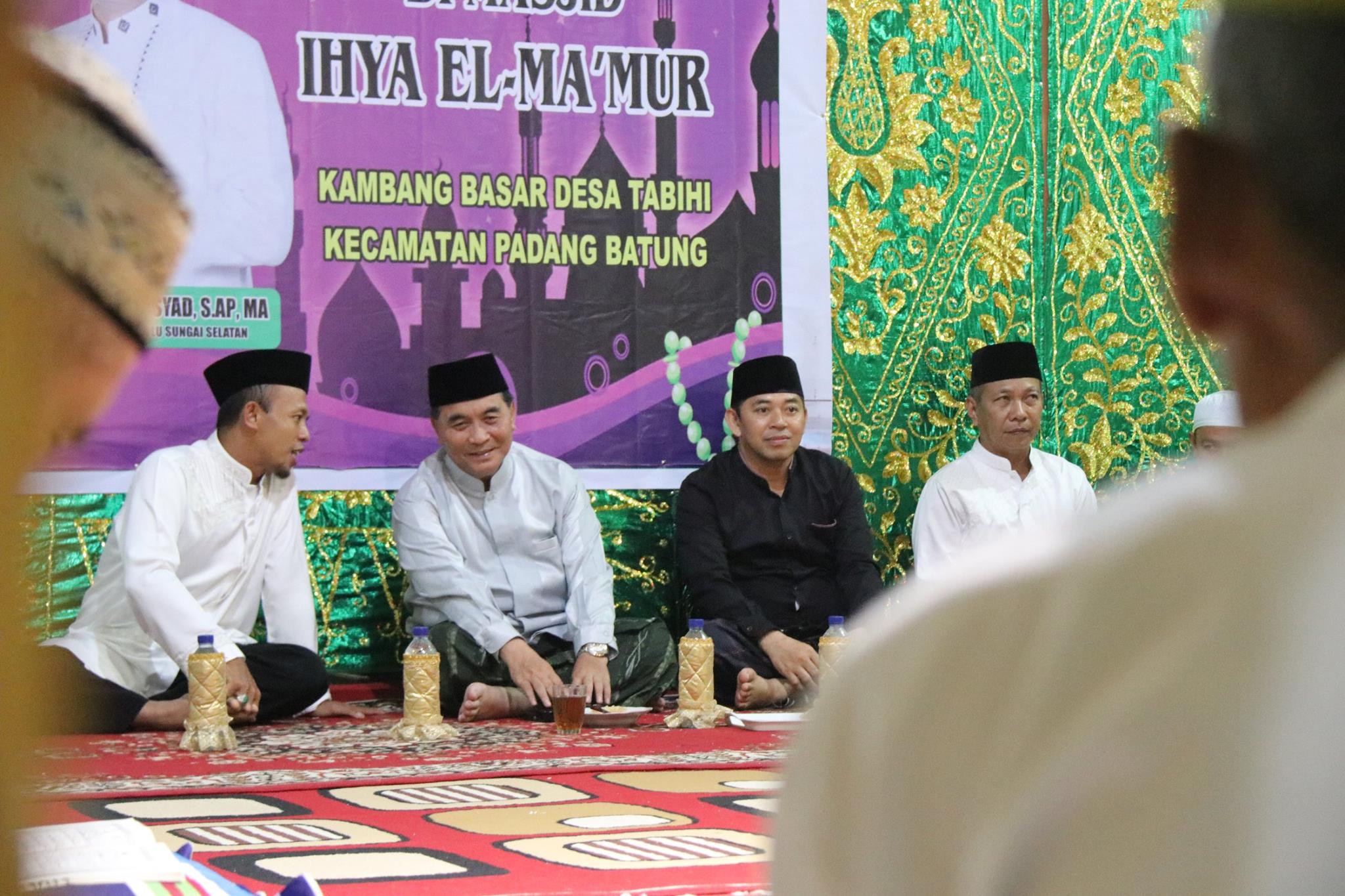 Safari Maulid Nabi Muhammad SAW di Masjid Ihya El-Ma’mur Kembang Basar Desa Tabihi