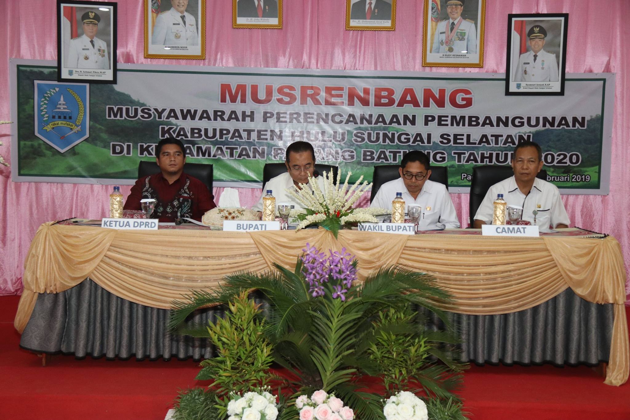 Musrenbang Kec. Padang Batung, Rabu (20/02).