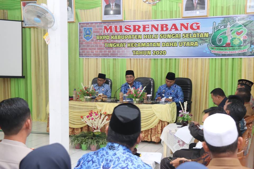 Musrenbang Kec. Daha Utara, Senin (18/02)