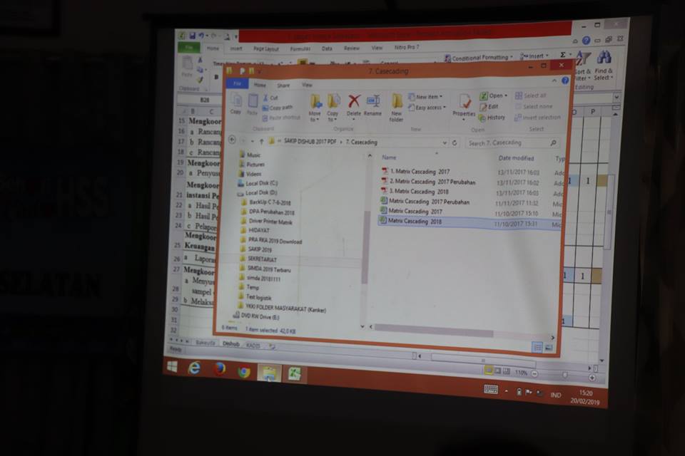 Rapat Koordinasi E.Kinerja para Sekretaris SKPD