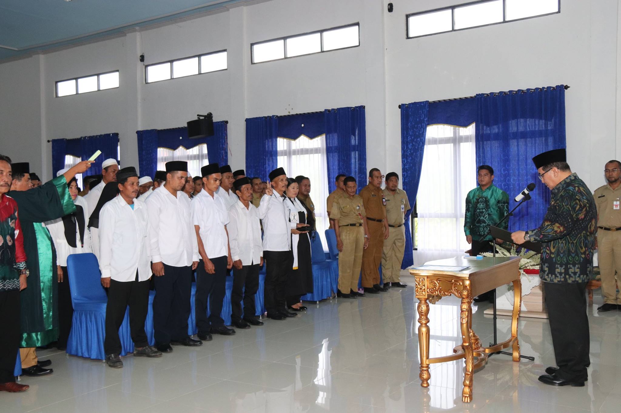 PENGAMBILAN SUMPAH ANGGOTA BADAN PERMUSYAWARATAN DESA (BPD)