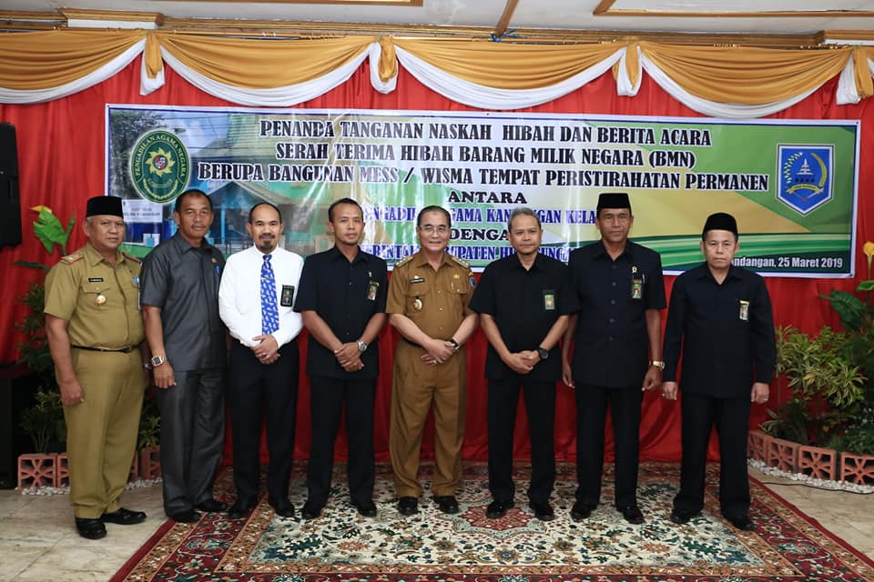 MAHKAMAH AGUNG REPUBLIK INDONESIA BERTERIMAKASIH KEPADA PEMERINTAH KABUPATEN HSS