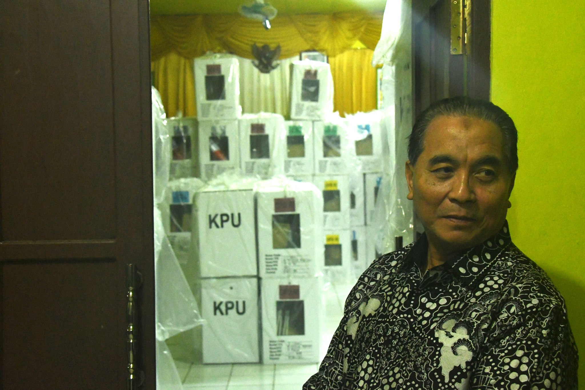 H.ACHMAD FIKRY TINJAU KESIAPAN LOGISTIK PEMILU 2019