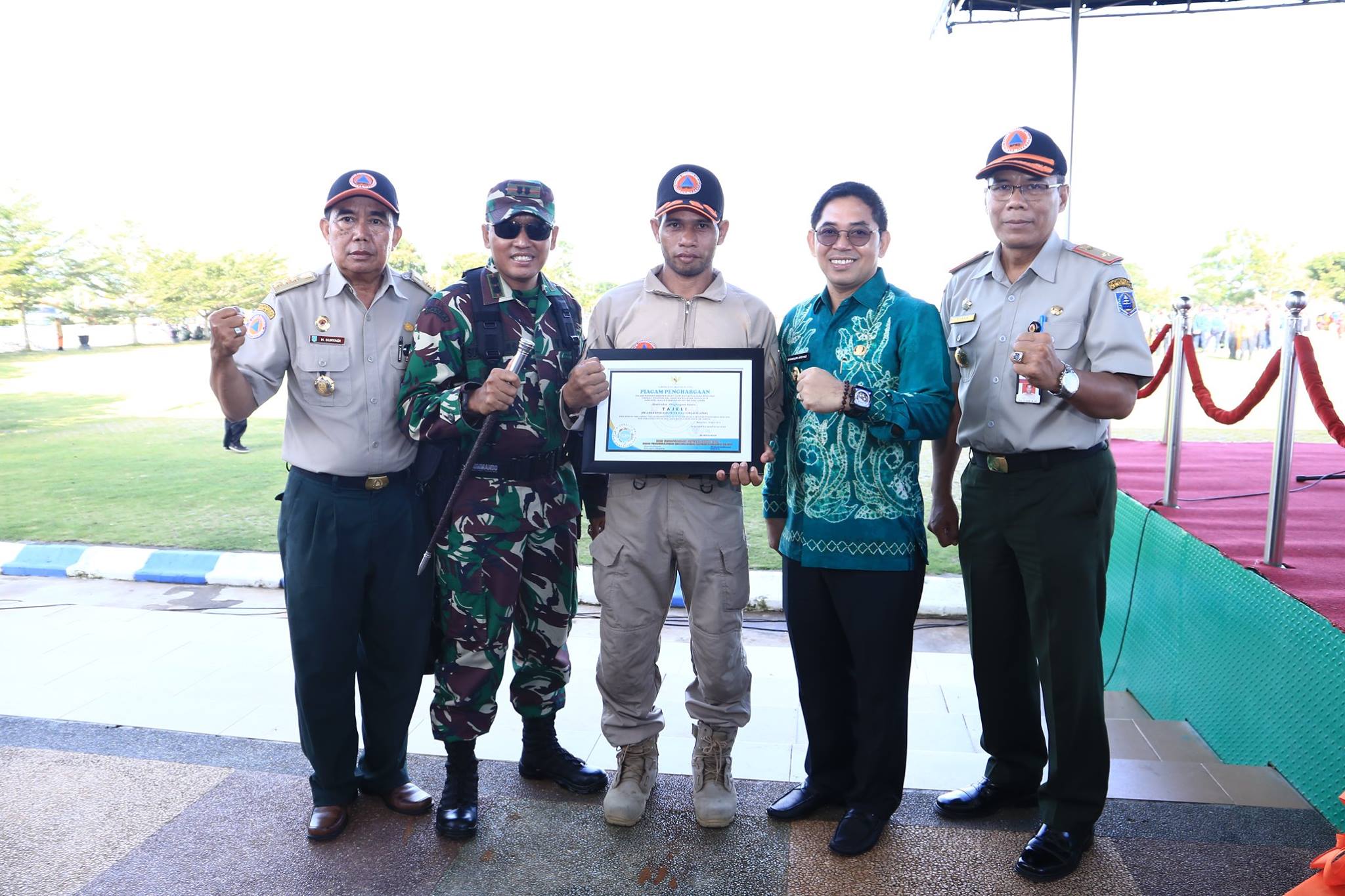 SYAMSURI ARSYAD HADIRI PERINGATAN HARI KESIAPSIAGAAN BENCANA TAHUN 2019