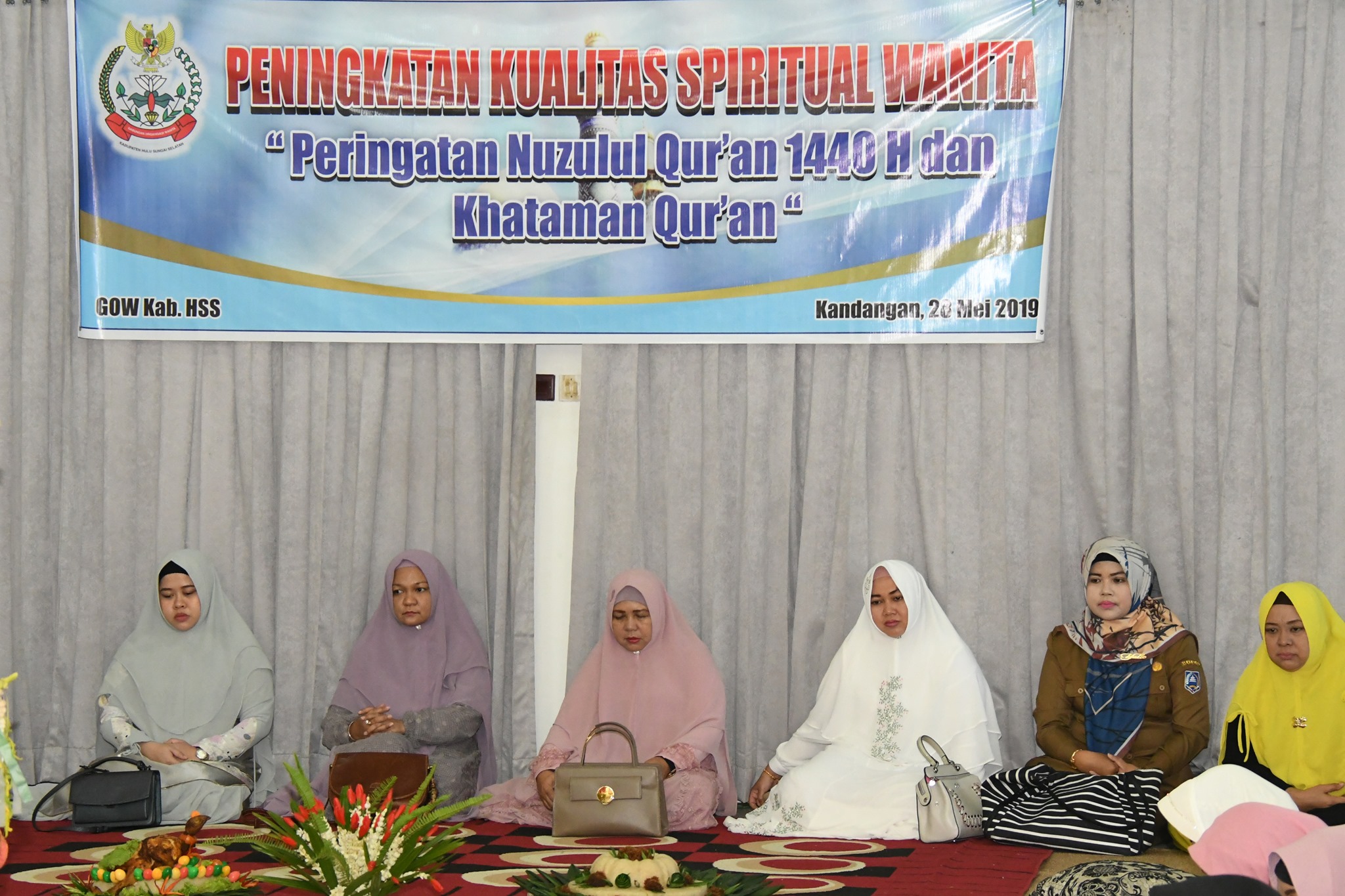 GOW GELAR PERINGATAN NUZULUL QUR’AN DAN KHATAMAN AL-QUR’AN