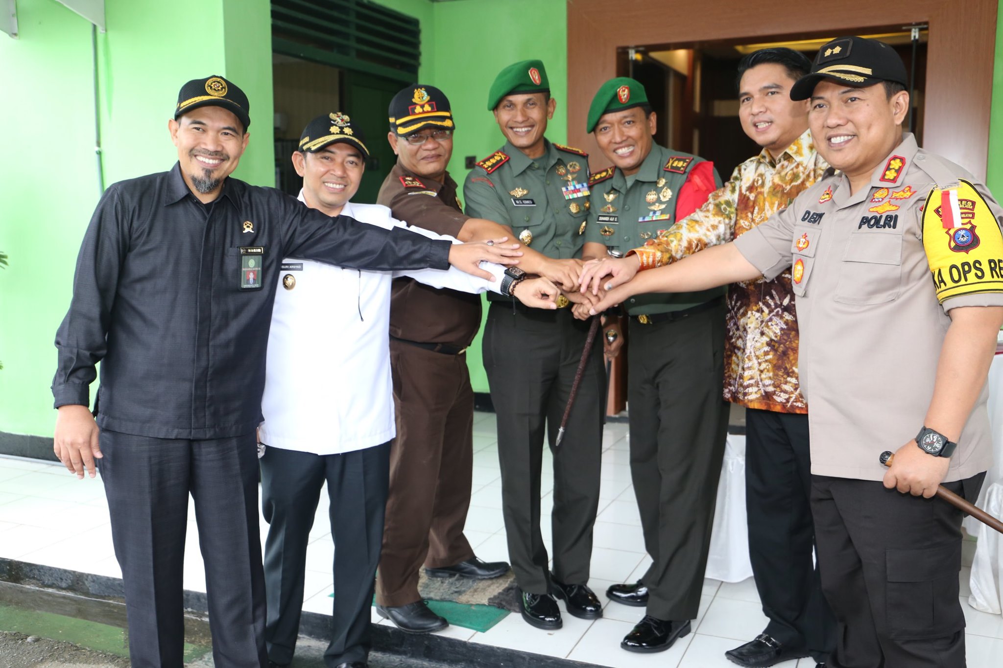 WAKIL BUPATI HADIRI PEMBUKAAN SIMULASI PENANGGULANGAN KARHUTLA DI HSS TAHUN 2019 OLEH KODIM 1003 KANDANGAN