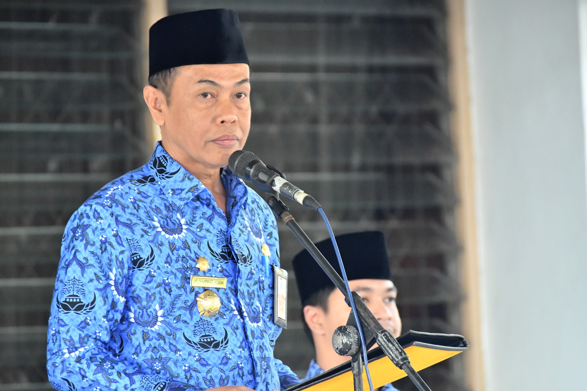 Apel Hari Kesadaran Nasional, Sekda HSS Harapkan SKPD Beri Dukungan Untuk Evaluasi SPIP