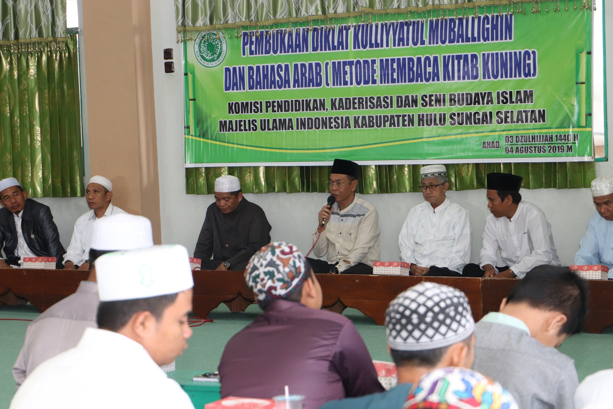 SEKDA HSS BUKA SECARA RESMI DIKLAT KULLIATUL MUBALLIGHIN DAN BAHASA ARAB