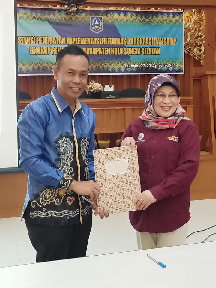 SEKRETARIS DAERAH MINTA SKPD MANTAPKAN REFORMASI BIROKRASI DI PEMERINTAH KABUPATEN HSS