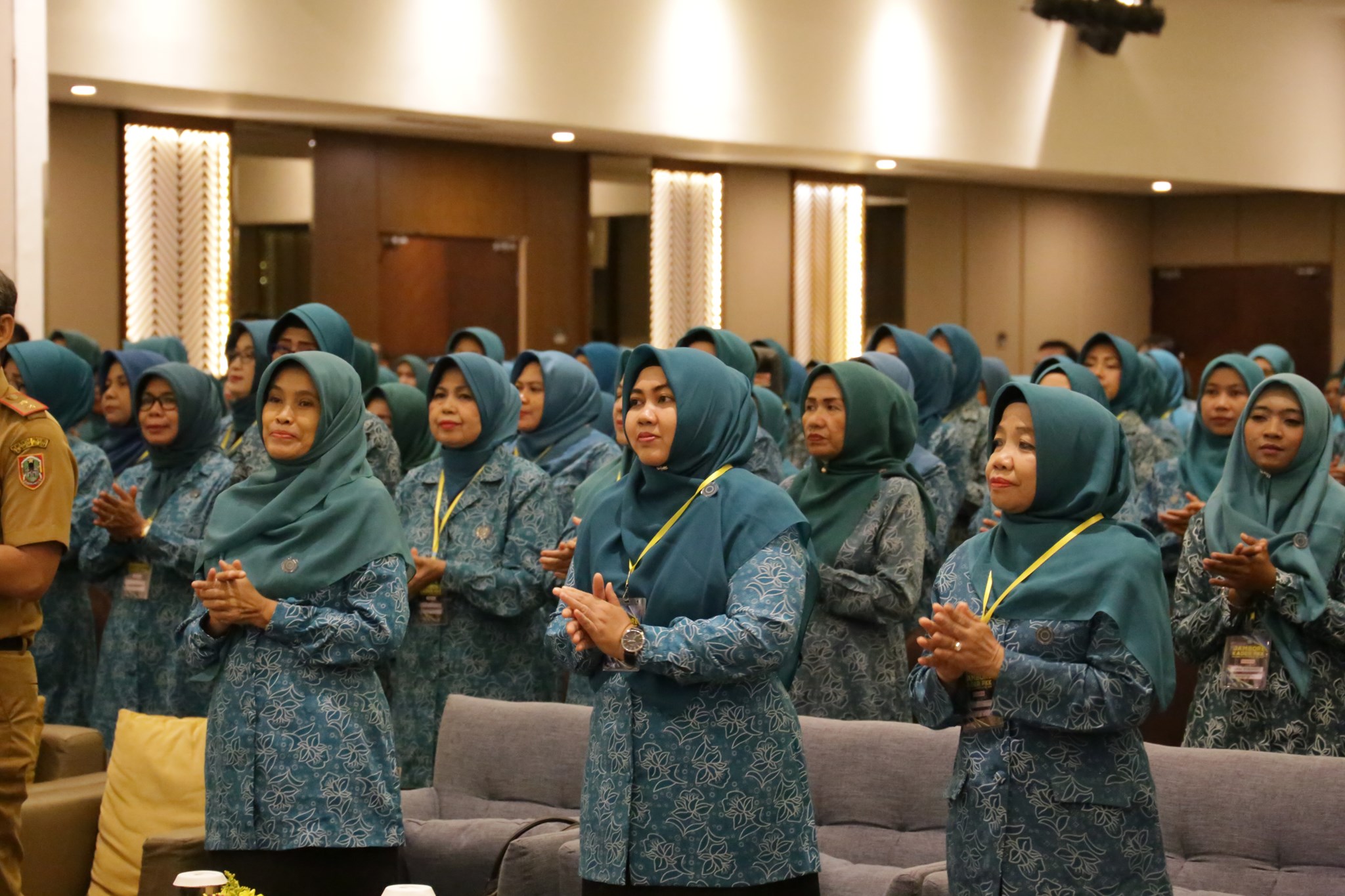 Wakil Ketua TP. PKK HSS Hadiri Pembukaan Jambore Kader PKK Tingkat Provinsi Kalimantan Selatan