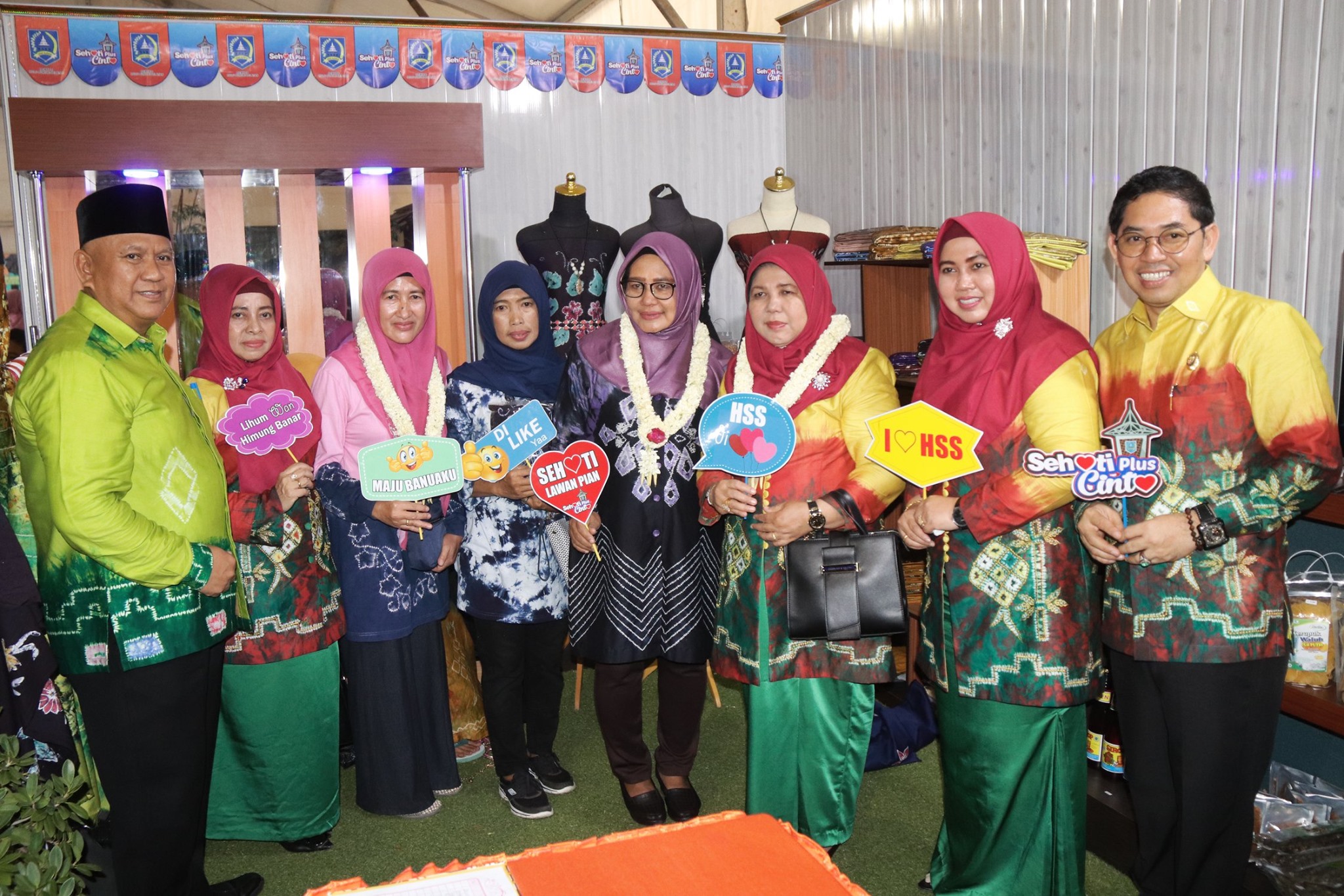 KALSEL EXPO 2019 : STAND HSS DIBANJIRI PENGUNJUNG