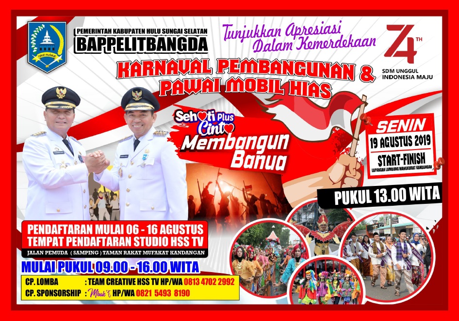 KARNAVAL PEMBANGUNAN DAN MOBIL HIAS