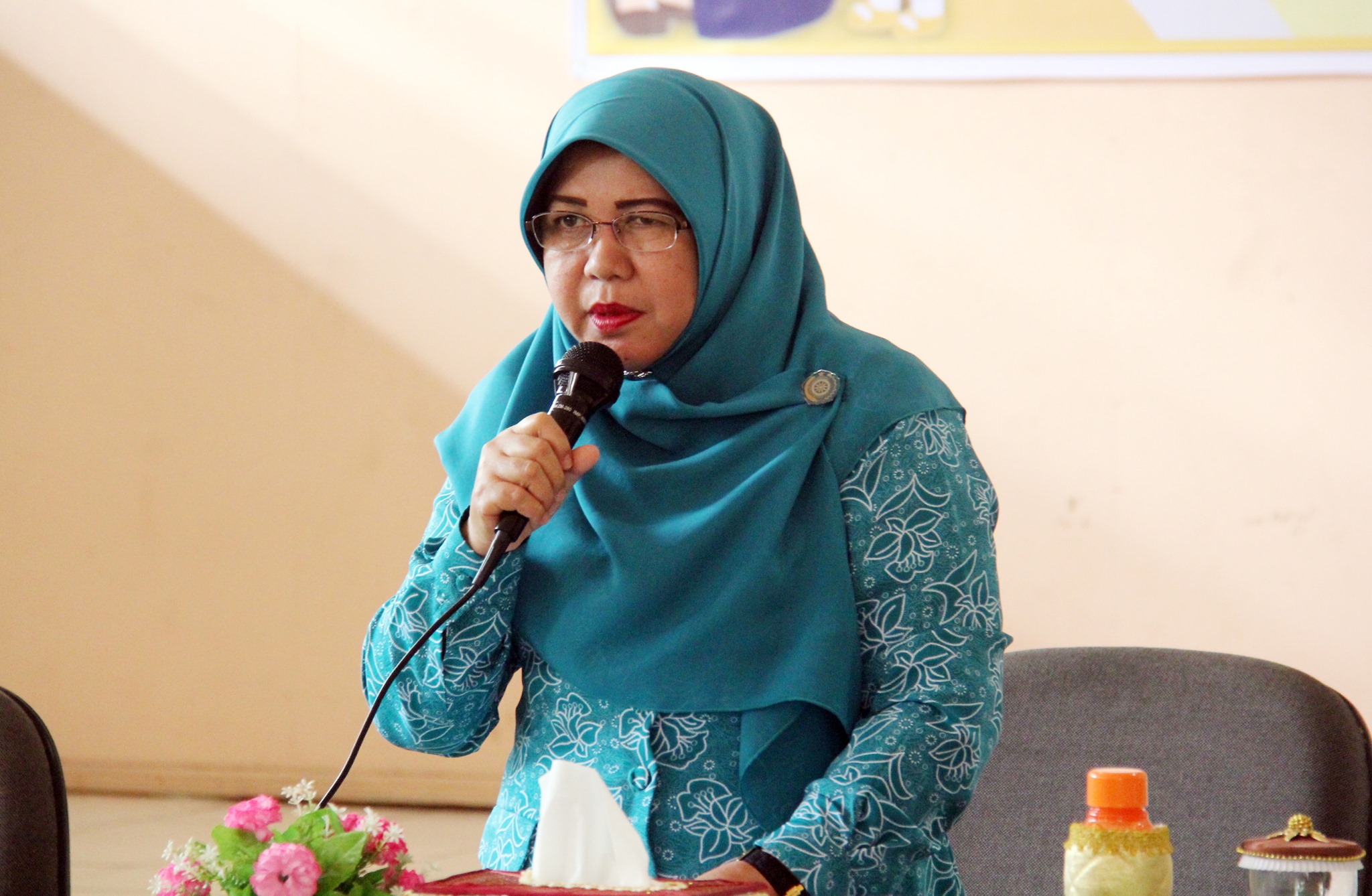 KETUA TP PKK KAB HSS BUKA KEGIATAN BIMTEK PENYELENGGARAAN PENDIDIKAN KELUARGA TINGKAT KABUPATEN