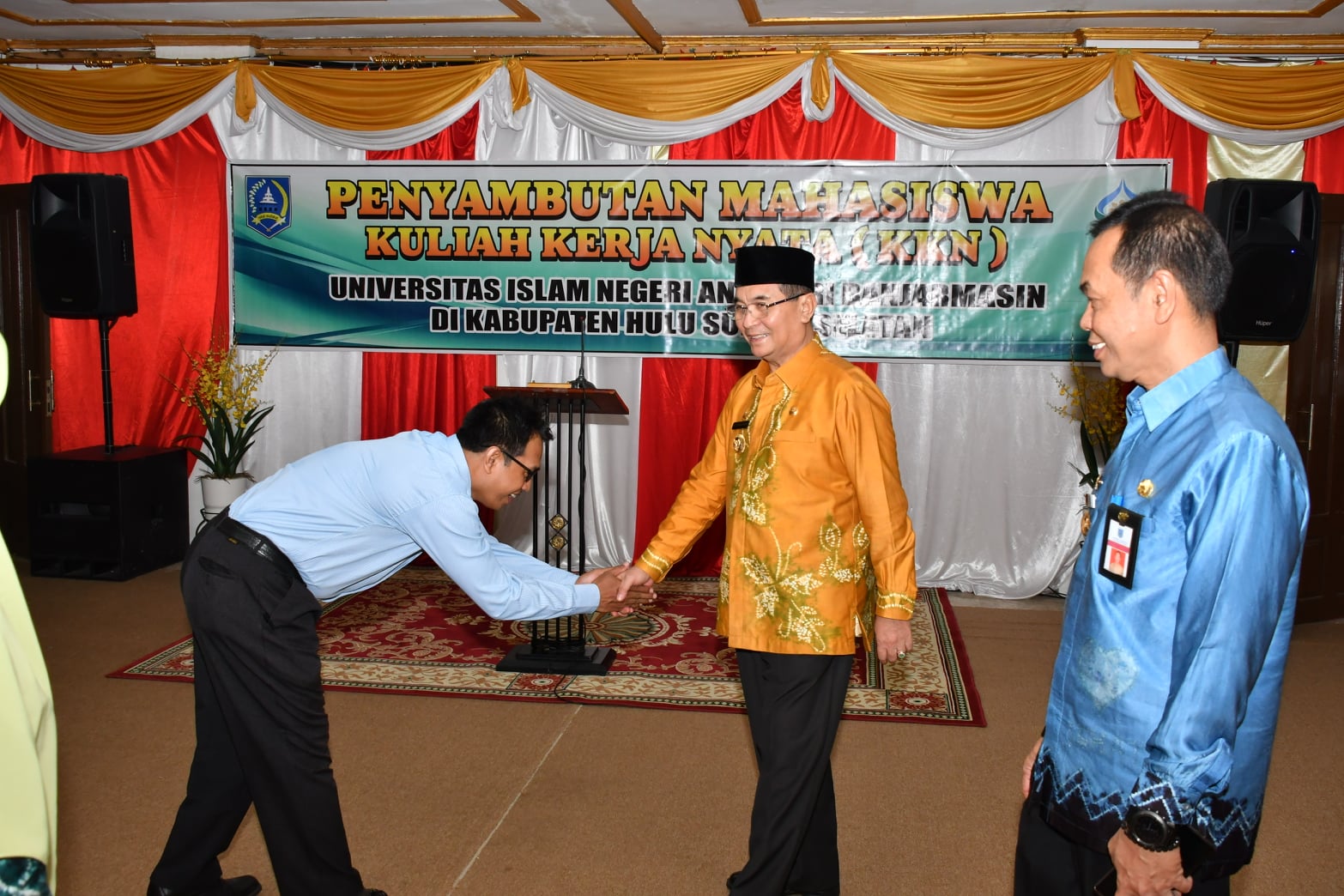 Bupati Sambut Mahasiswa Mahasiswi Universitas Islam Negeri Banjarmasin KKN