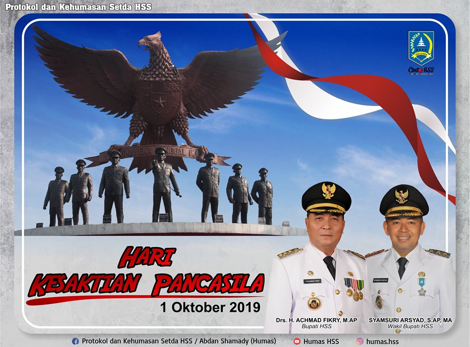Selamat Hari Kesaktian Pancasila