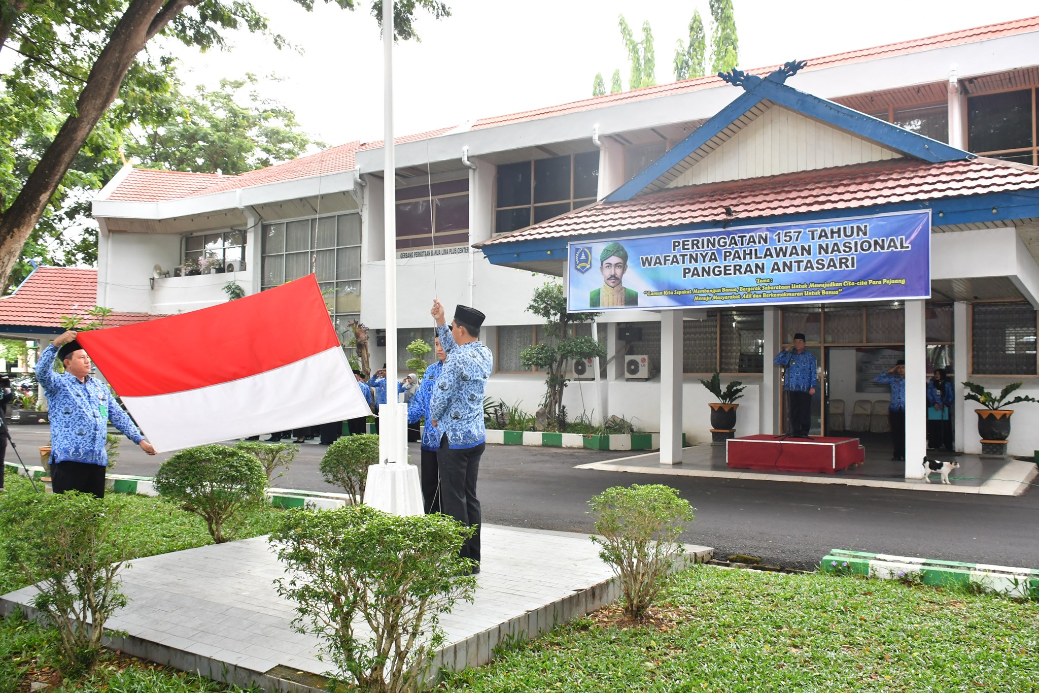 Upacara Peringatan 157 Tahun Wafatnya Pahlawan Nasional Pangeran Antasari