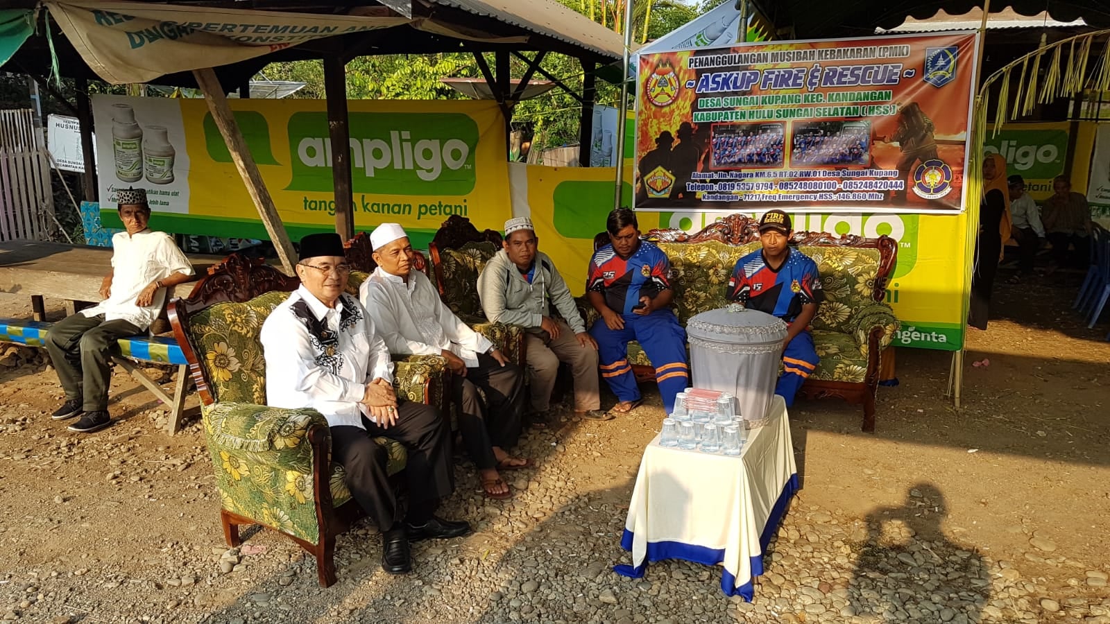 H. ACHMAD FIKRY SEMPATKAN DIRI HADIRI UNDANGAN SAPRAH AMAL POSKO PMK ASKUP
