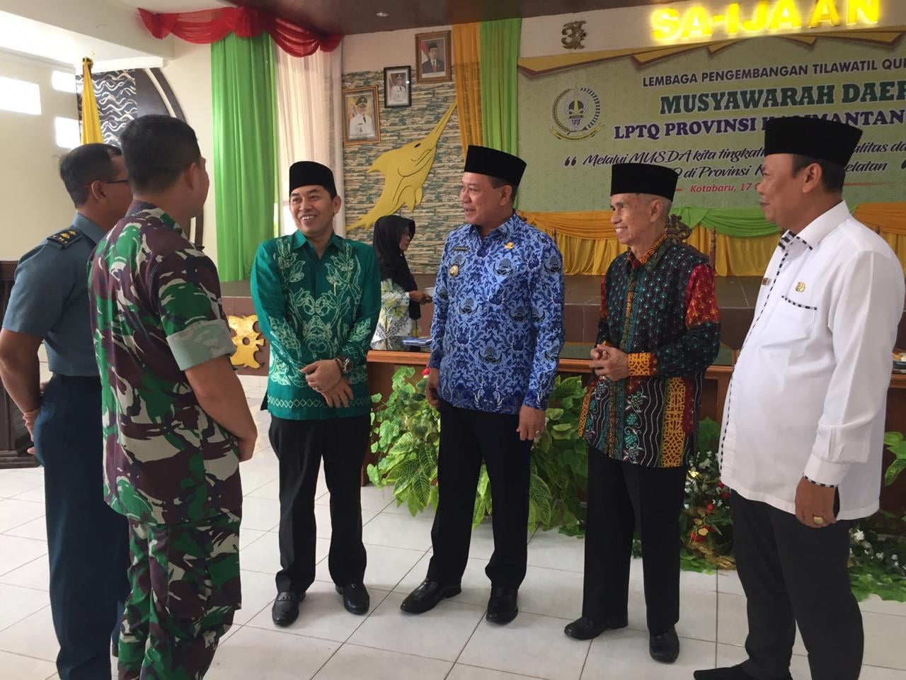 WABUP HSS HADIRI PEMBUKAAN MUSDA LPTQ PROV KALSEL