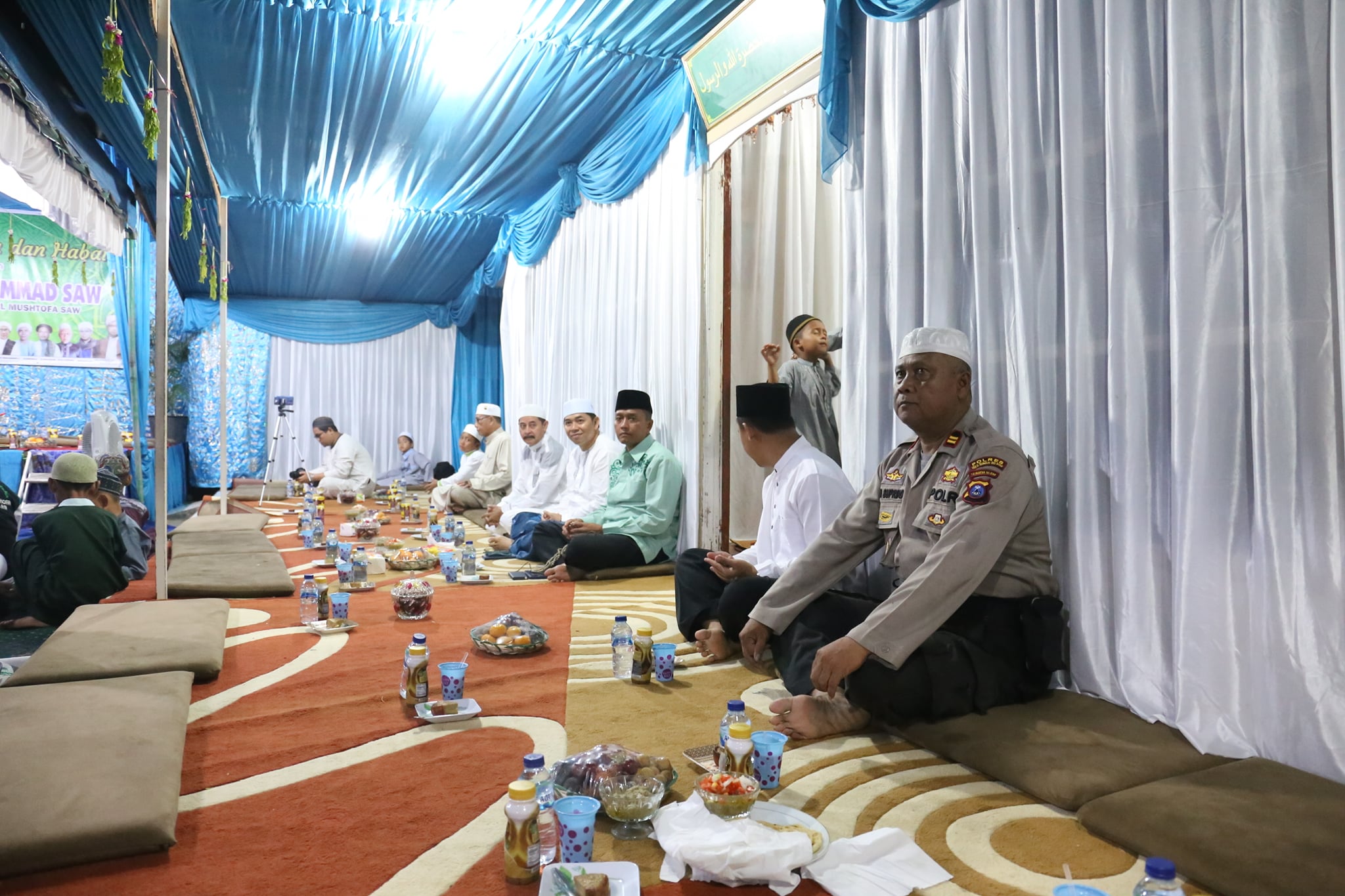 SYAMSURI ARSYAD KEMBALI HADIRI MAULIDIRRASUL DI MAJELIS DZIKIR JALAN PAHLAWAN KANDANGAN