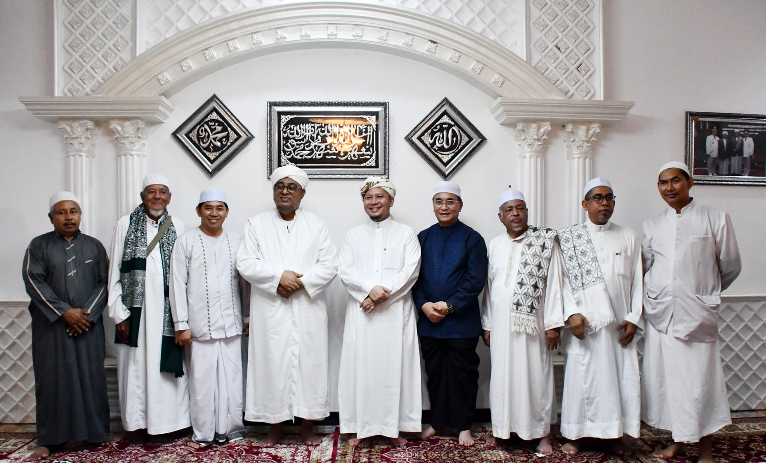 BUPATI DAN WABUP HSS HADIRI PERINGATAN MAULID NABI DI KOMPLEK AR-RAUDHAH