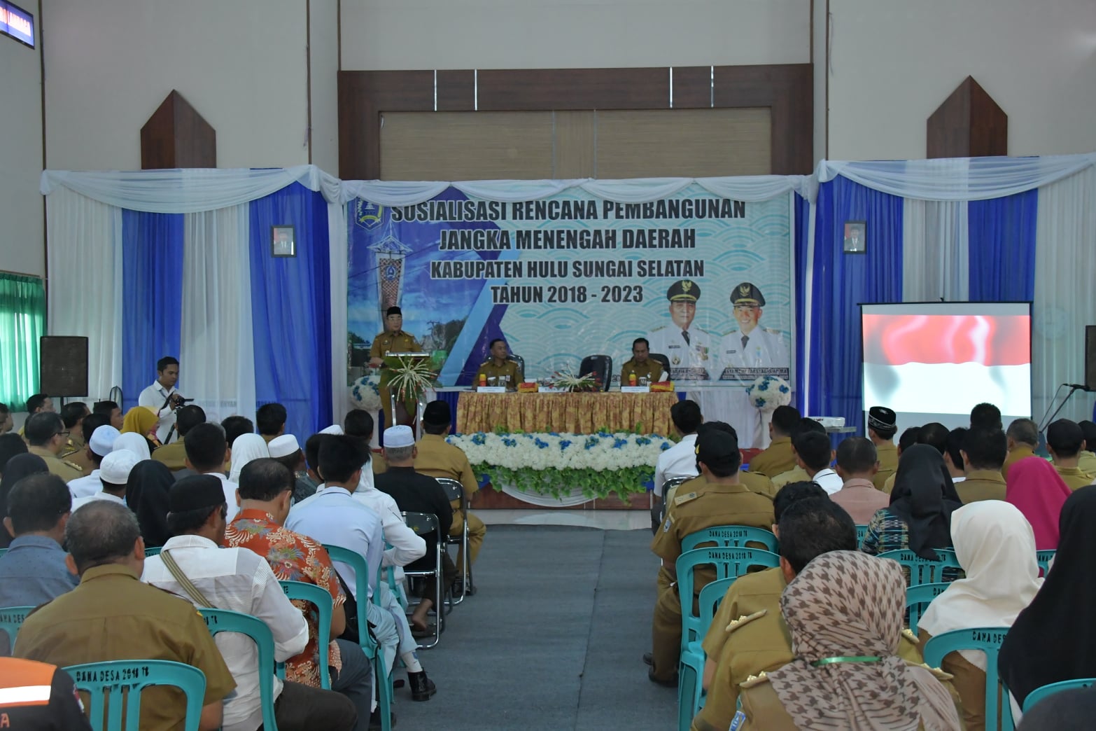 h. ACHMAD FIKRY BUKA SOSIALISASI RPJMD DI TIGA DAHA