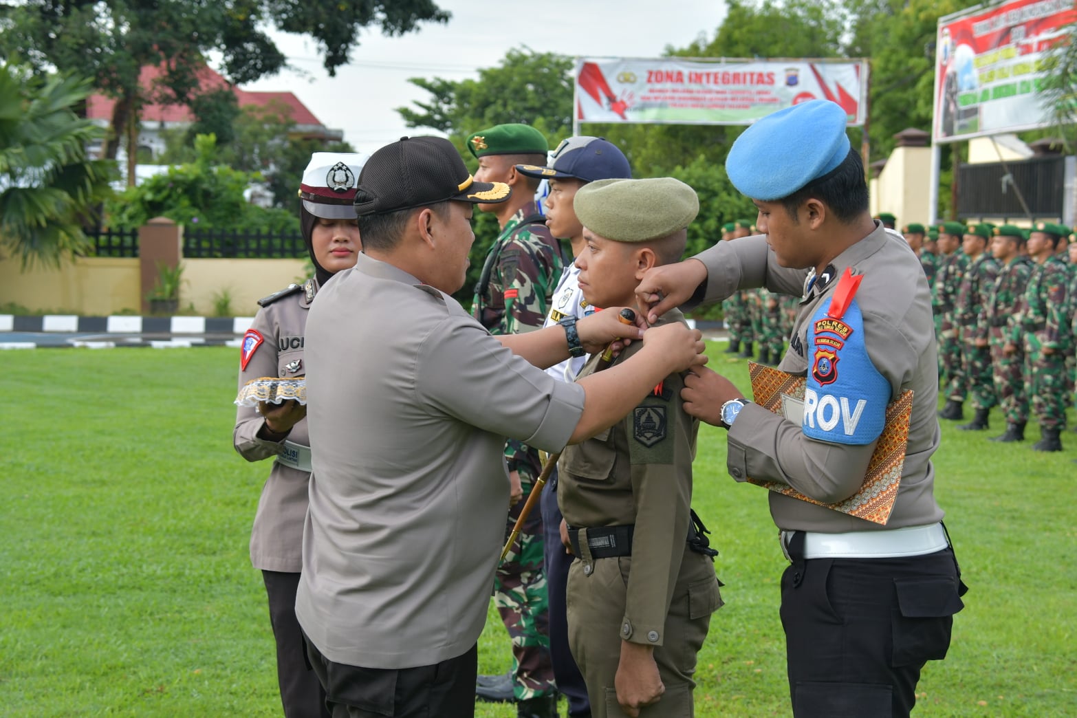 H. ACHMAD DFIKRY HADIRI APEL GELAR PASUKAN OPERASI KEPOLISIAN TERPUSAT LILIN INTAN 2019