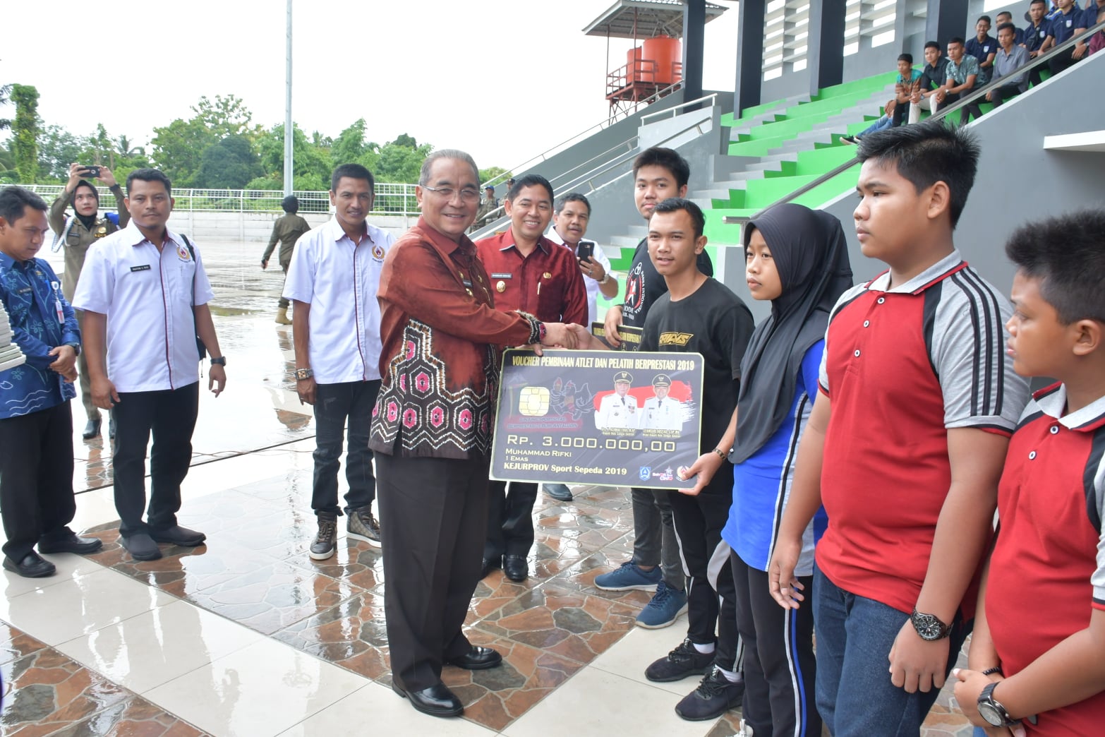 BUPATI HSS BUKA PELATKAB ATLET HSS JELANG PORPROV XI 2021