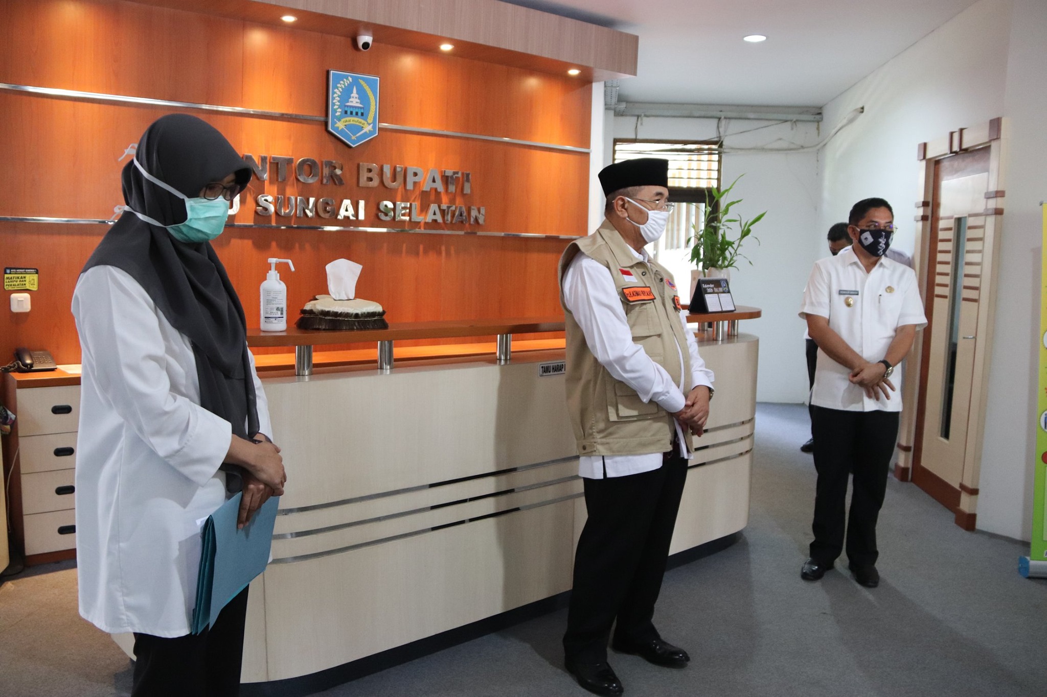Pers Release Gugus Tugas Percepatan Penanganan Virus COVID-19 Kabupaten Hulu Sungai Selatan