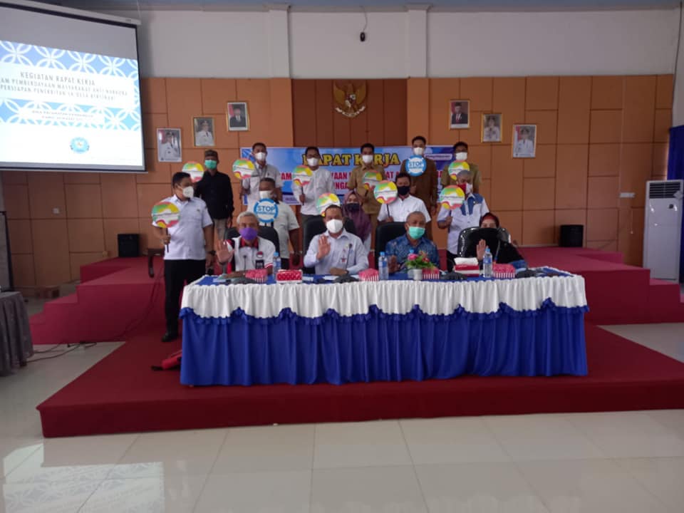 Rapat Kerja Pemberdayaan Masyarakat Anti Narkoba di Lingkungan Masyarakat