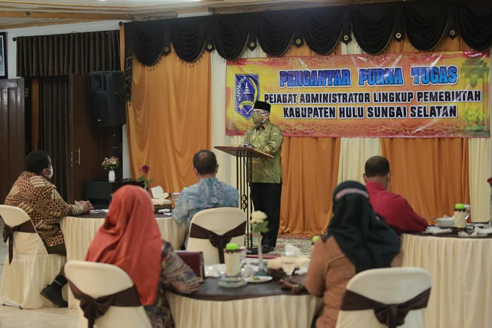 MALAM PENGANTAR PURNA TUGAS PEJABAT ADMINISTRATOR LINGKUP PEMERINTAH KABUPATEN HULU SUNGAI SELATAN