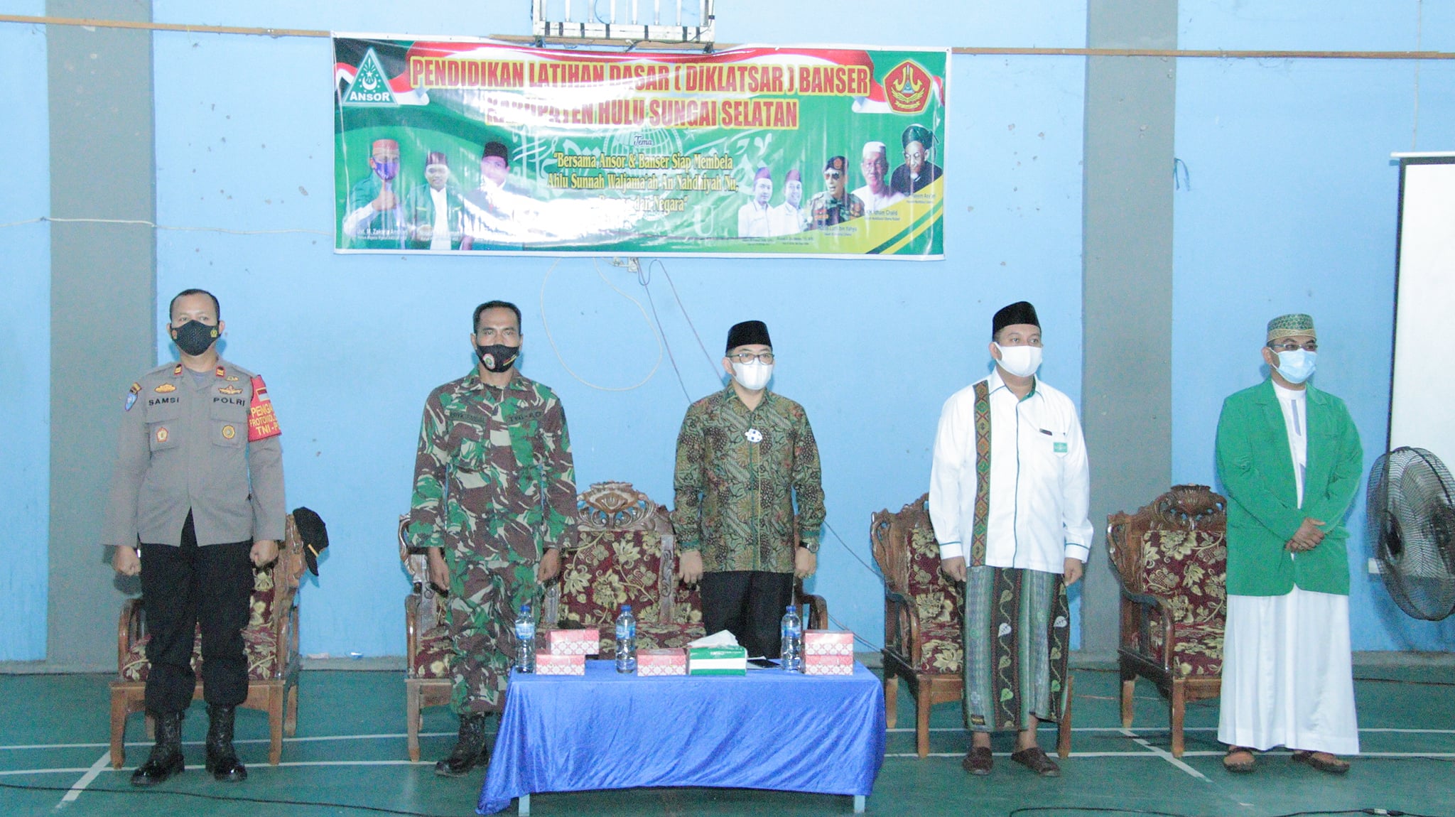 Pendidikan Latihan Dasar (DIKLATSAR) Banser Kab.HSS