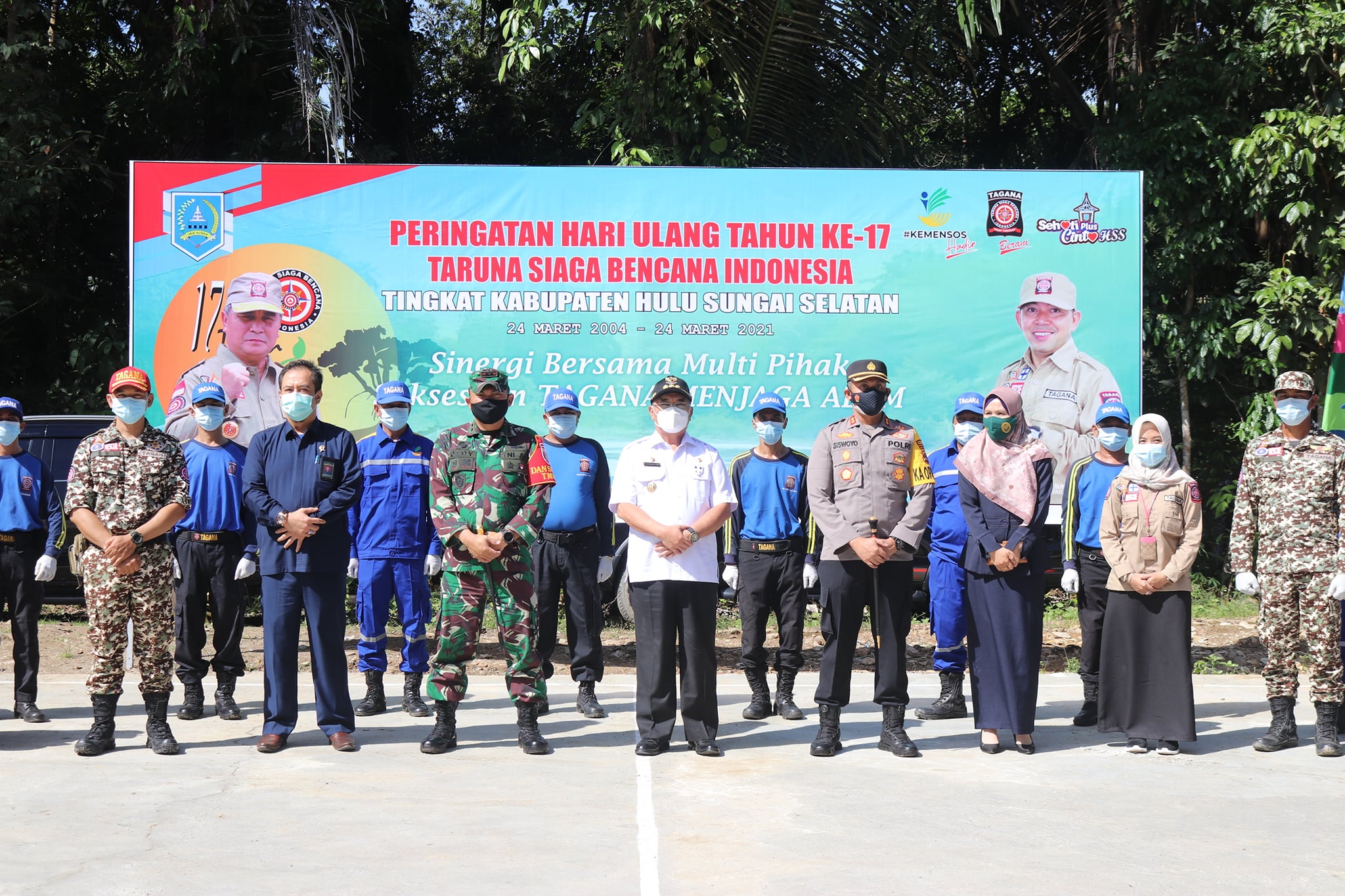 Puncak peringatan HUT Tagana ke 17