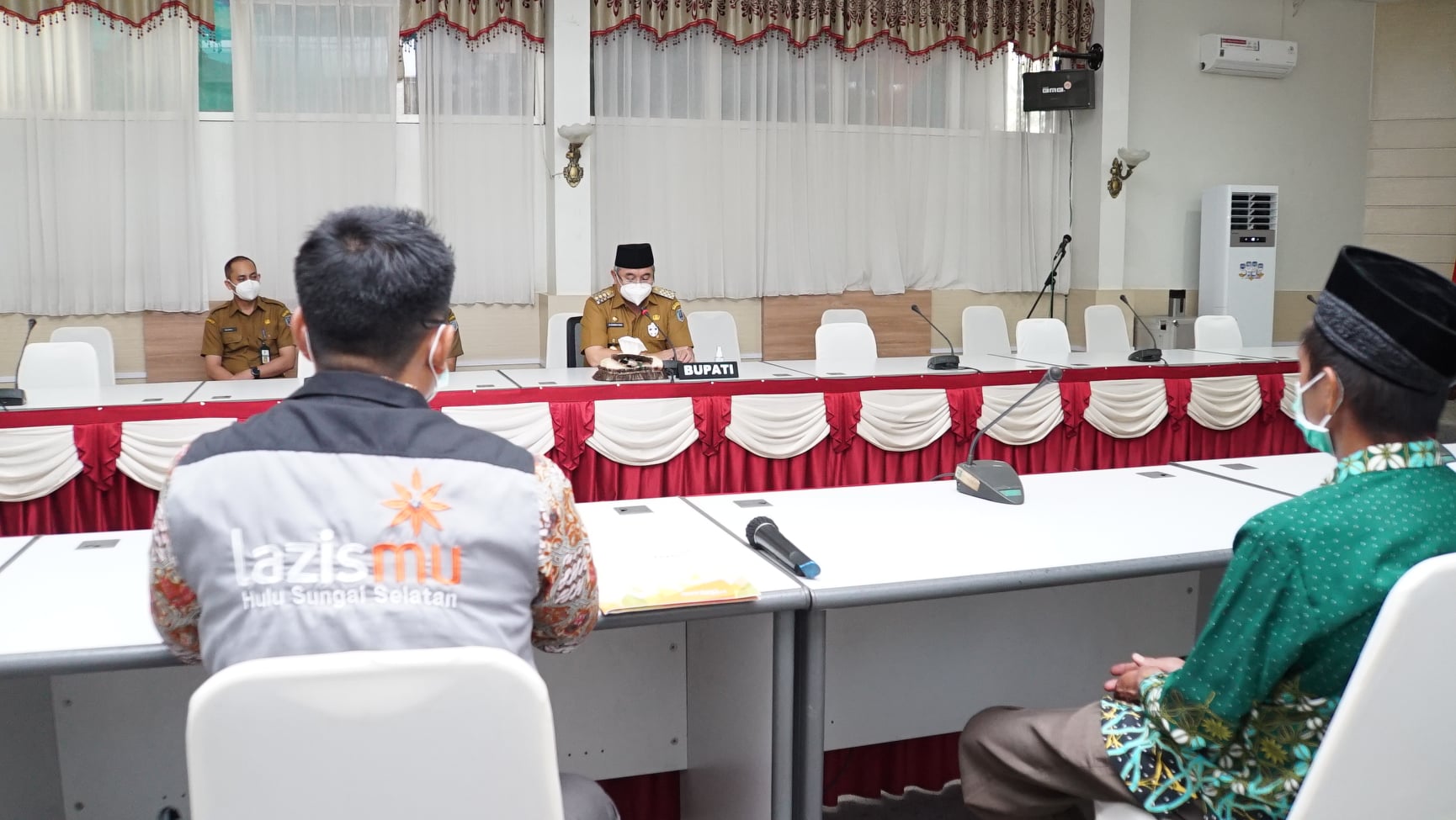 Jalin Silaturahmi, Bupati HSS Audiensi Dengan Pengurus Muhammadiyah
