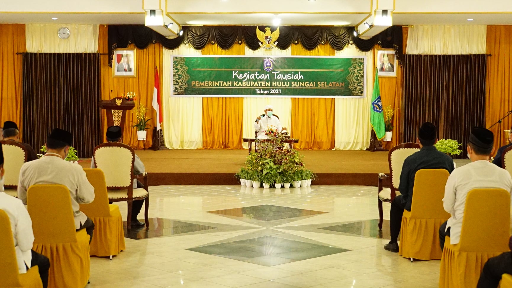 PEMKAB HSS KEMBALI GELAR KEGIATAN TAUSYIAH BULANAN