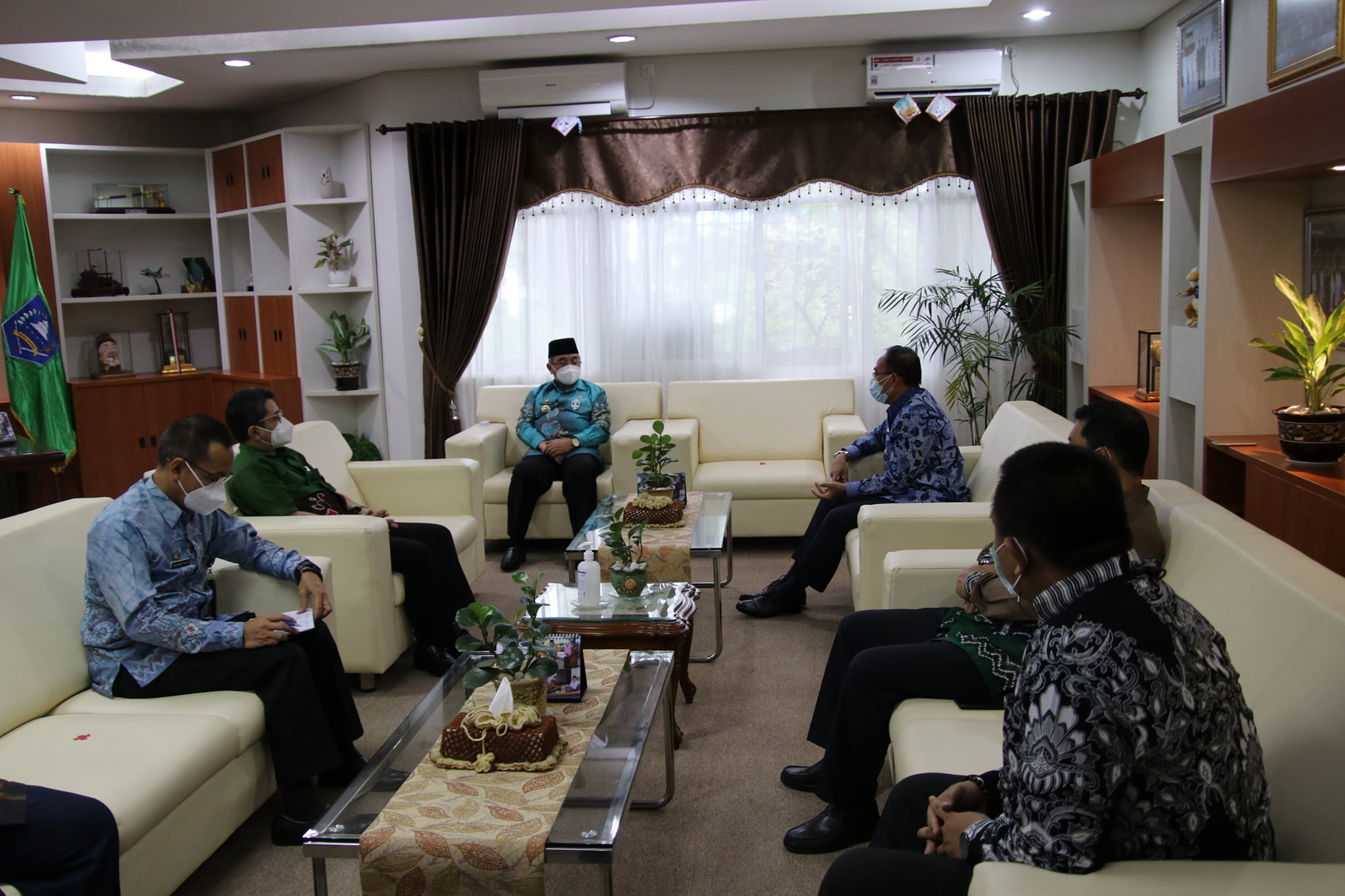 Bupati HSS Menyambut Baik Kedatangan Kepala BPK RI Perwakilan Kalimantan Selatan