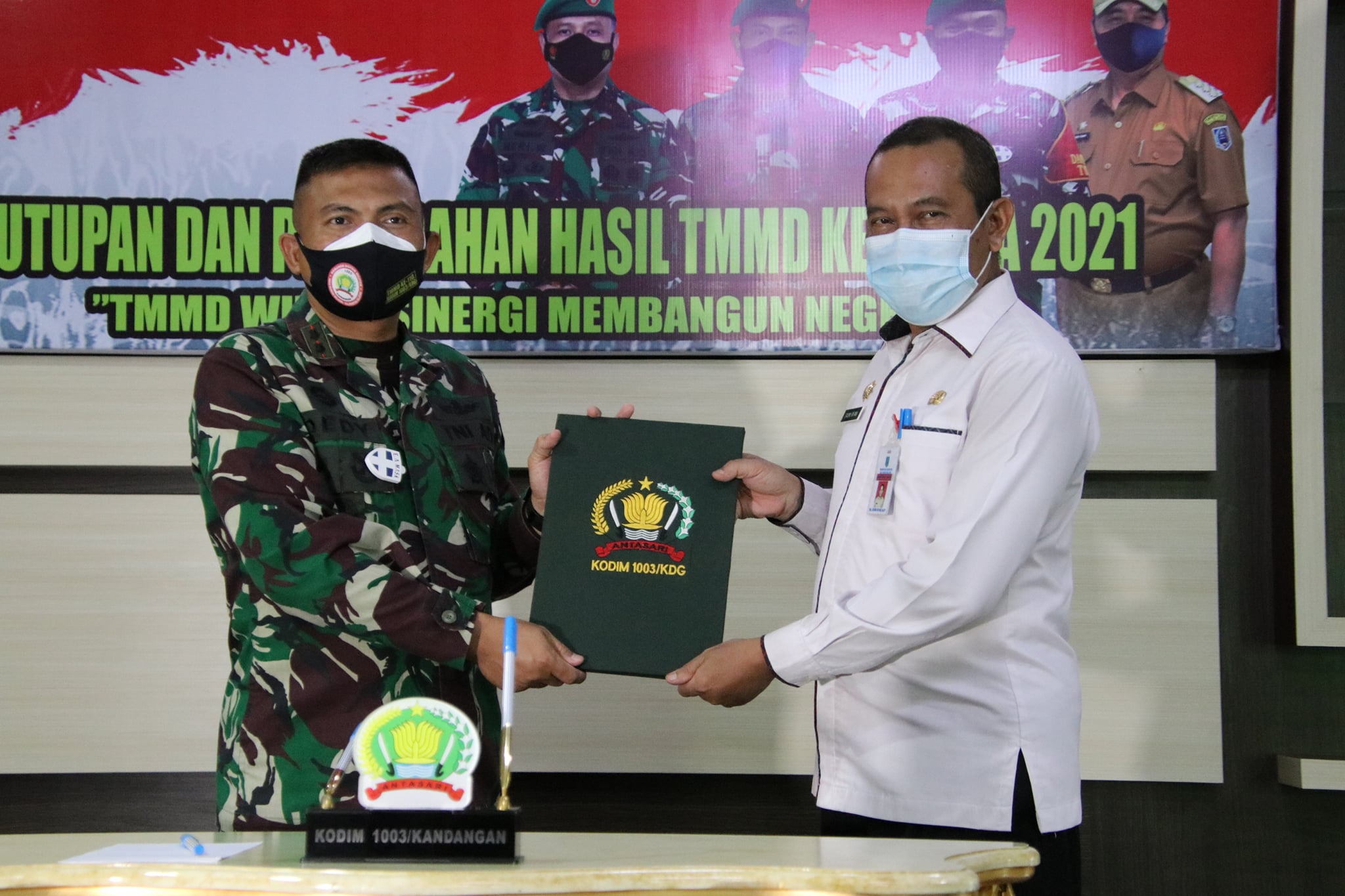 Penutupan TMMD ke-110, Ditandai Serah Terima Hasil TMMD
