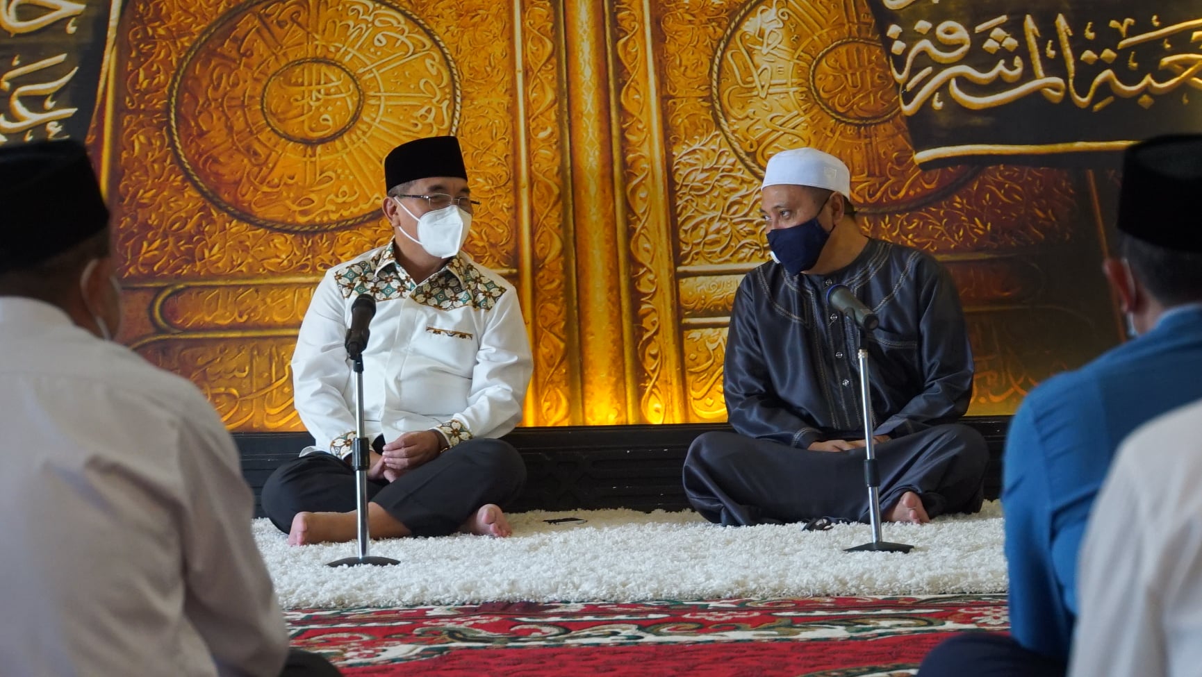 Bupati HSS Bersilaturahmi dan Mudzakarah dengan TGH. Muhammad Riduan Baseri (Guru Kapuh) selaku Ketua MUI Kab. HSS
